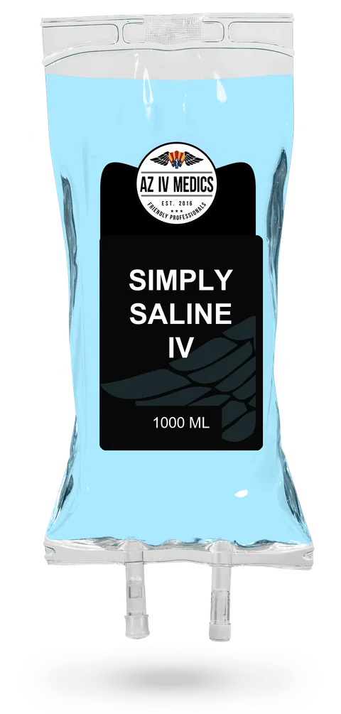 Simply Saline IV bag