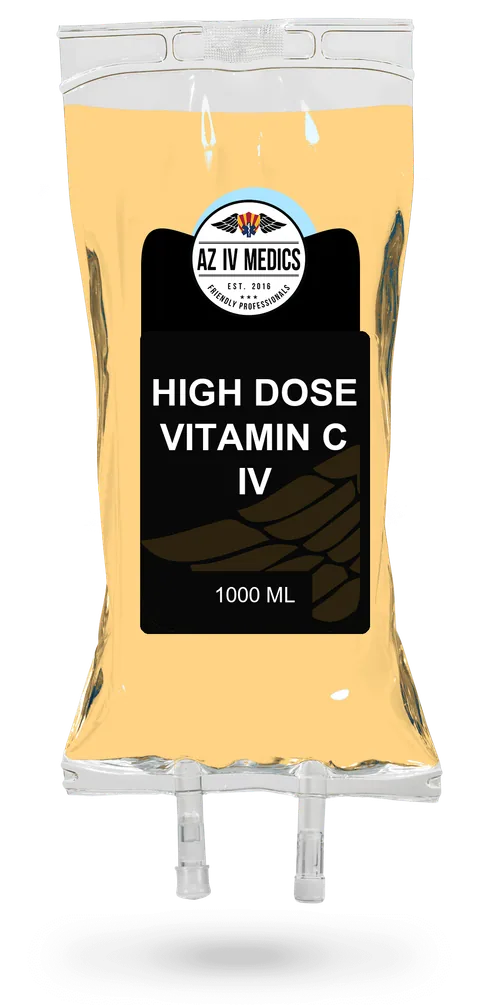 High-dose vitamin C IV therapy bag