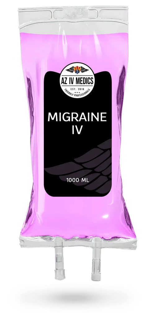 Migraine IV therapy bag