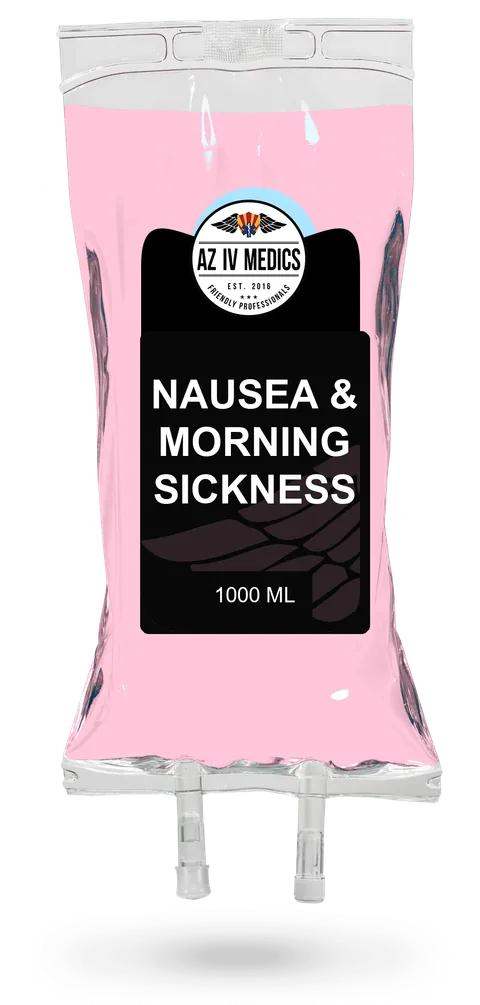 Nausea and morning sickness IV therapy bag